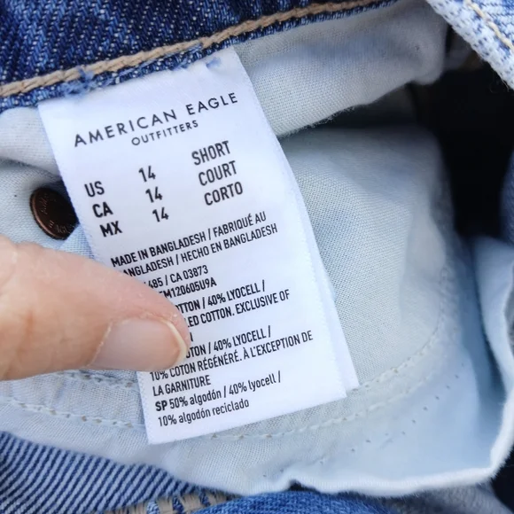 American Eagle Super Highrise Baggy Wide Leg Jeans - Picture 5 of 7